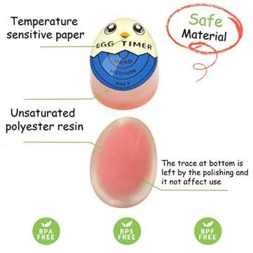 Lasubst Egg Timer for Perfectly Boiled Eggs