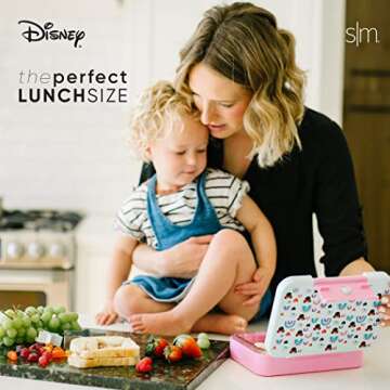 Simple Modern Disney Bento Lunch Box | Leakproof & BPA Free | 5 Compartments