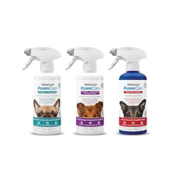 FoamCare Pet Shampoo for Thick Coats – 16oz Hypoallergenic