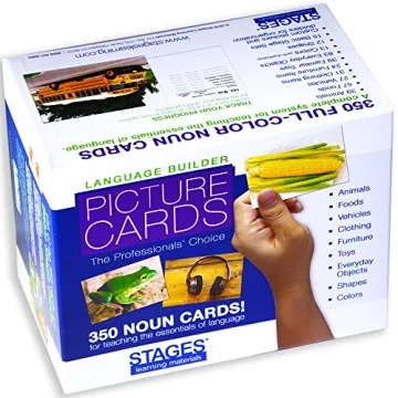 Stages Learning Materials Flashcards for Language Skills