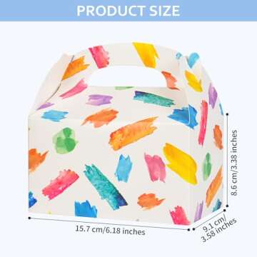 DjinnGlory 36 Pack Pastel Party Favor Boxes for All Celebrations