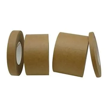 JVCC Kraft Flatback Paper Packaging Tape - Durable and Versatile