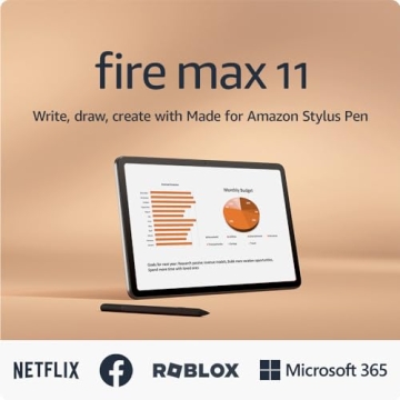 Amazon Fire Max 11 Tablet & Stylus, Perfect Creativity Tool