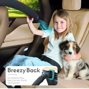 Swanoo Car AC Vent Extender for Kids & Pets Comfort