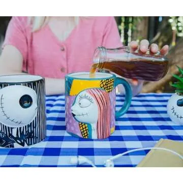 Jack and Sally Nightmare Before Christmas Mug Set