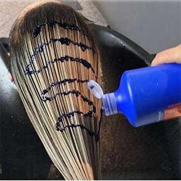 Fanola No Orange Shampoo & Mask With Blue Pigments To Eliminate Unwanted Orange Brassy Tones In Lightened Brunettes and Brown Hair 11.83oz