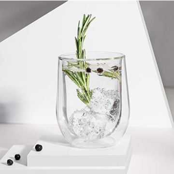 Corkcicle Clear Stemless Glass Gift Set for All Occasions