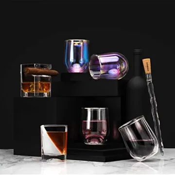 Corkcicle Clear Stemless Glass Gift Set for All Occasions