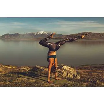 JadeYoga Harmony Yoga Mat - Durable Non-Slip Fitness Mat