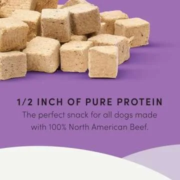 Crumps' Naturals Beef Liver Bites for Dogs 10-Ounce