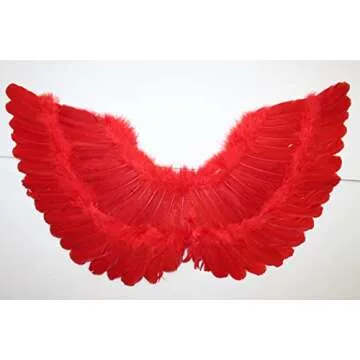 Vibrant Turkey and Goose Feather Wings for All Dress Ups