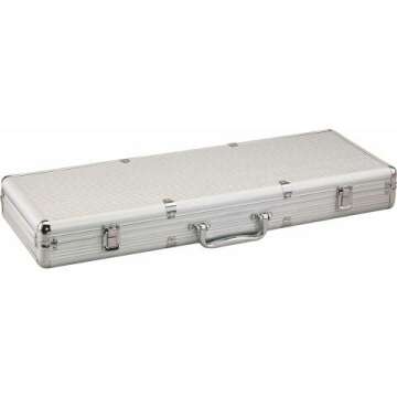 Texas Hold'em Poker Chip Set with Aluminum Case