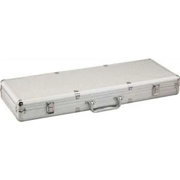 Texas Hold'em Poker Chip Set with Aluminum Case