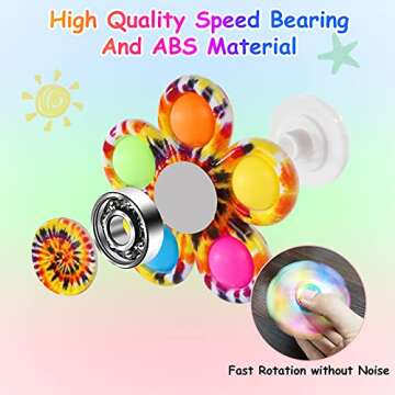 Multi-function Fidget Pop Spinner - 2 in 1 Toy for All Ages