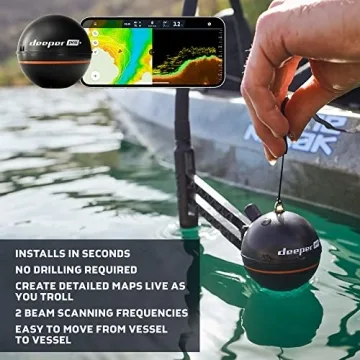 Deeper PRO+ Smart Sonar Fish Finder with GPS Portable