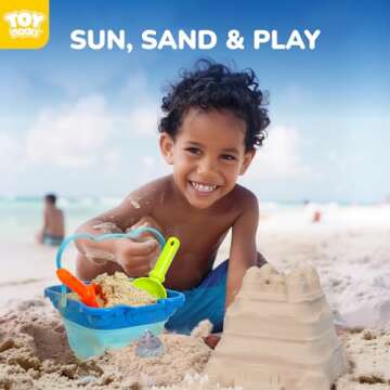 TOY Life Beach Toys, Sand Toys, Sandbox Toys, Beach Toys for Toddlers 1-3, Beach Toys for Kids Ages ...