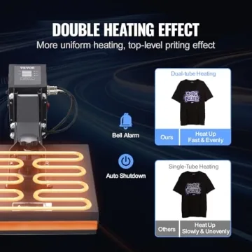 VEVOR 15 x 15 Heat Press - Perfect for T-Shirt Designs