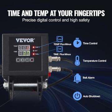 VEVOR 15 x 15 Heat Press - Perfect for T-Shirt Designs