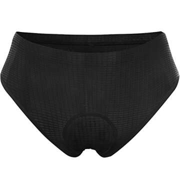 NOOYME Women Bike Underwear Gel 3D Padded Printed Design Bicycle Briefs Cycling Underwear Shorts (Me...