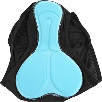 Comfortable NOOYME Women Bike Underwear Gel Padded Briefs