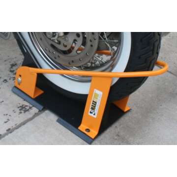 MaxxHaul 70075 Motorcycle Wheel Chock
