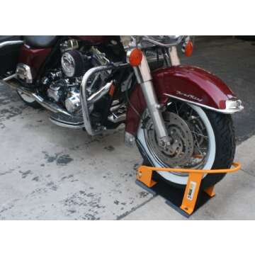 MaxxHaul 70075 Motorcycle Wheel Chock
