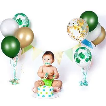 65 Jungle Safari Balloons Set for Kids Birthday Parties