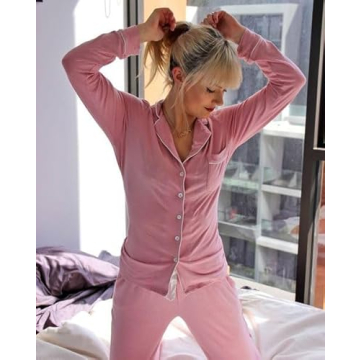 Soft Women's Pajama Set for Relaxing Nights - Great Gift