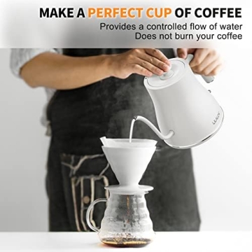 Ulalov Electric Gooseneck Kettle for Perfect Pour-Over