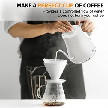 Ulalov Electric Gooseneck Kettle for Perfect Pour-Over