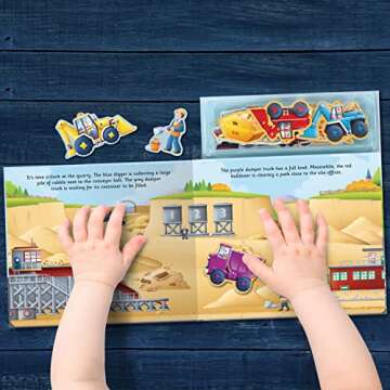 Magnetic Let's Play Diggers - Interactive Learning Playset for Kids