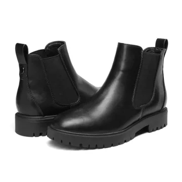 DREAM PAIRS Women's Chelsea Ankle Boots - Stylish Comfort