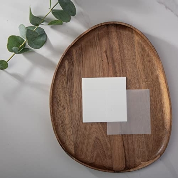 DiverseBee 50 Sheets Budget-Friendly Transparent Sticky Notes