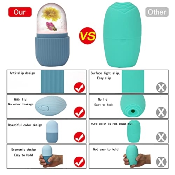 XHJRI Ice Face Roller for Soothing Skin Care