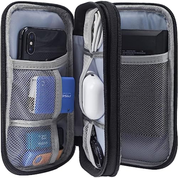 CAOODKDK Electronics Accessories Organizer Pouch for Travel