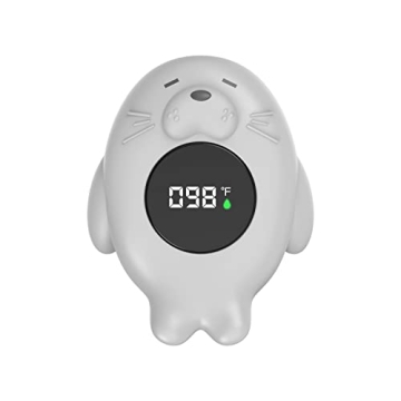 LEDFAAH Baby Bath Thermometer Safety, Auto ON/Off Waterproof Bathtub Thermometer with Temperature Wa...