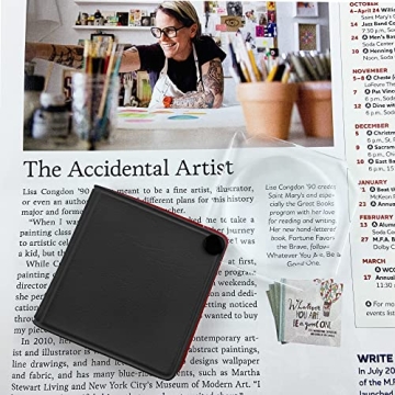 MAGDEPO 6X Pocket Magnifier - Compact and Portable Loupe