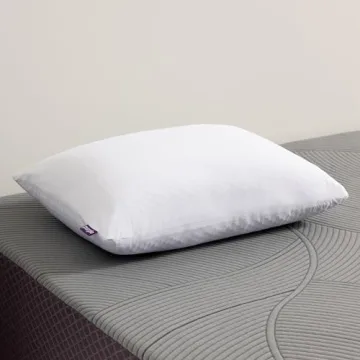 Purple Freeform Pillow - Standard Size, Customizable Support with GelFlex Grid & MicroFlex Moon Foam - Pressure Relief, Cooling, Extra Filling & Adjustable Height