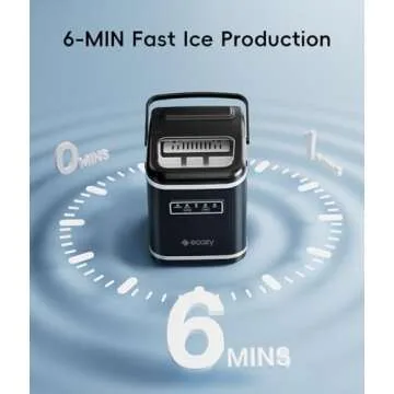ecozy Smart Ice Maker with App and Voice Control