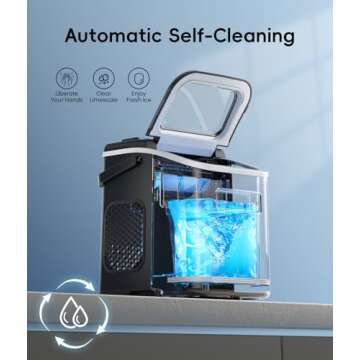 ecozy Smart Ice Maker with App and Voice Control
