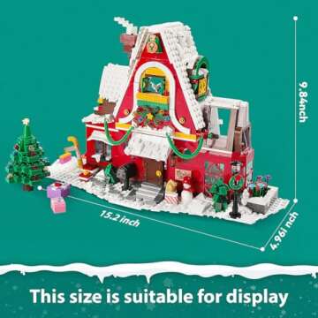 GEVINST Christmas House Building Blocks with LED Light