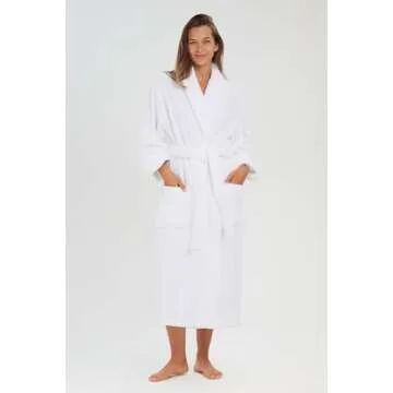 Luxury Monarch Cypress Hooded Bathrobe - 100% Combed Cotton