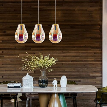 Colorful Glass Pendant Light for Modern Home Decor