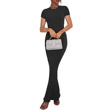 REORIA Summer Bodycon Maxi Dress for All Occasions