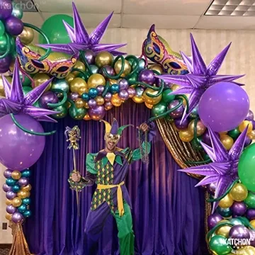 KatchOn Big Purple Star Balloons - 20 Inch Pack of 50