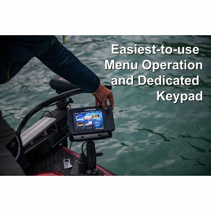 Lowrance Hook Reveal 5 Inch Fish Finder with Maps