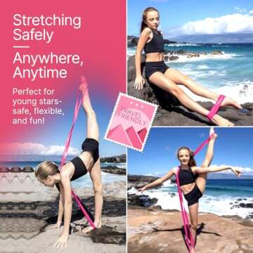 Premium Stretch Bands for Dancers - Elevate Flexibility Training