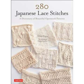 280 Japanese Lace Stitches: A Dictionary of Beautiful Openwork Patterns
