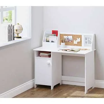 UTEX Kids Study Desk with Storage for Ages 3-8