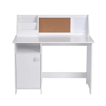 UTEX Kids Study Desk with Storage for Ages 3-8